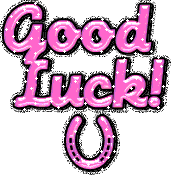 Good Luck - Animated Glitter Gif Images