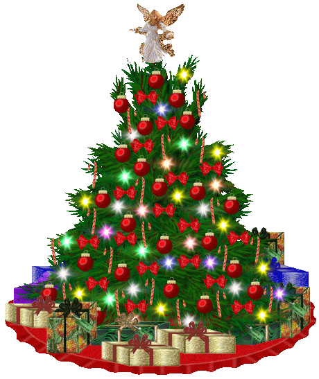 Sparkling Christmas Tree GIF - Free Download