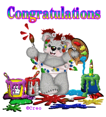 Congratulations Glitter 1903 - Congratulations Animated Gif, Glitter Image  - Animated Image Pic