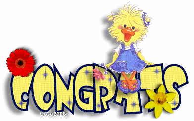 Congratulations Picture 4164 - Congratulations Animated Gif, Glitter Image  - Animated Image Pic