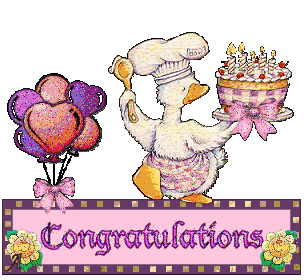 Congratulations Glitter 9754 - Congratulations Animated Gif, Glitter Image  - Animated Image Pic