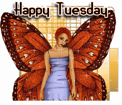 Tuesday Picture 1 - Daily Greetings Animated Gif, Glitter Image - Animated  Image Pic