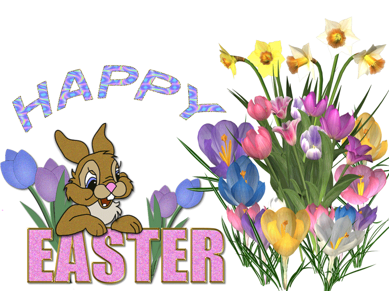 Happy Easter Glitter 30 - Easter Animated Gif, Glitter Image - Animated  Image Pic