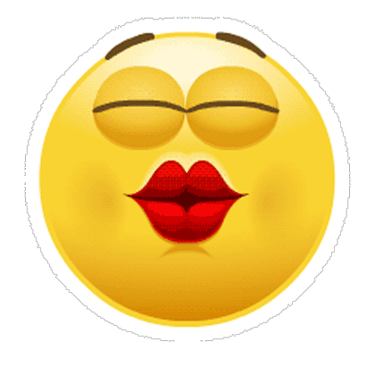 Love Kiss Emoticon Gif