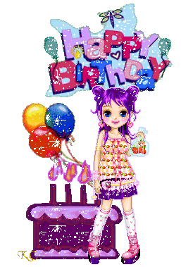 Birthday Cake Anime Happy Birthday GIF  GIFDBcom