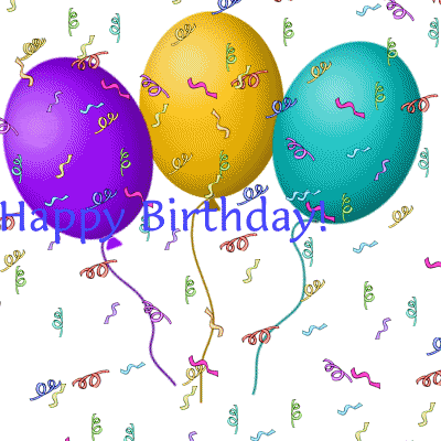 Birthday Celebration Gif - Happy Birthday Animated Gif, Glitter Image -  Animated Image Pic