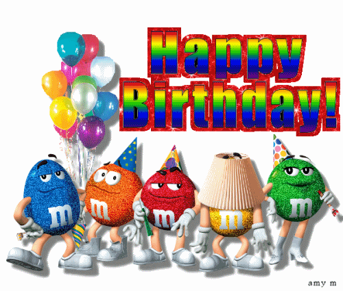Happy Birthday Kids Image - Happy Birthday Animated Gif, Glitter Image -  Animated Image Pic