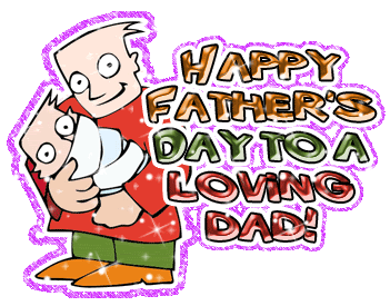 Happy Fathers Day Picture 14 - Happy Fathers Day Animated Gif, Glitter  Image - Animated Image Pic