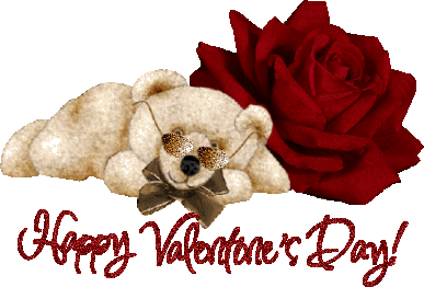 Happy Valentines Day Gif 5924 - Happy Valentines Day Animated Gif, Glitter  Image - Animated Image Pic