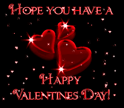 Valentines Day Wishes Gif - Happy Valentines Day Animated Gif, Glitter  Image - Animated Image Pic