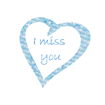 Miss You Gif 5 - Miss You Animated Gif, Glitter Image - Animated Image Pic